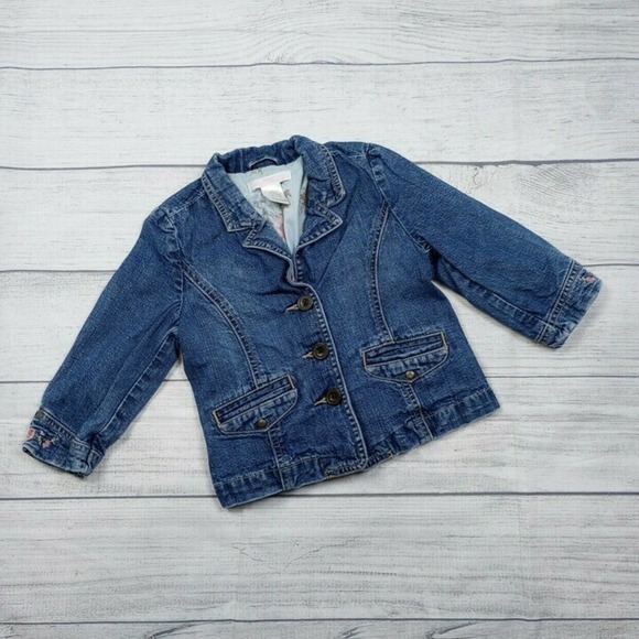 12/24m Janie And Jack Denim Jacket